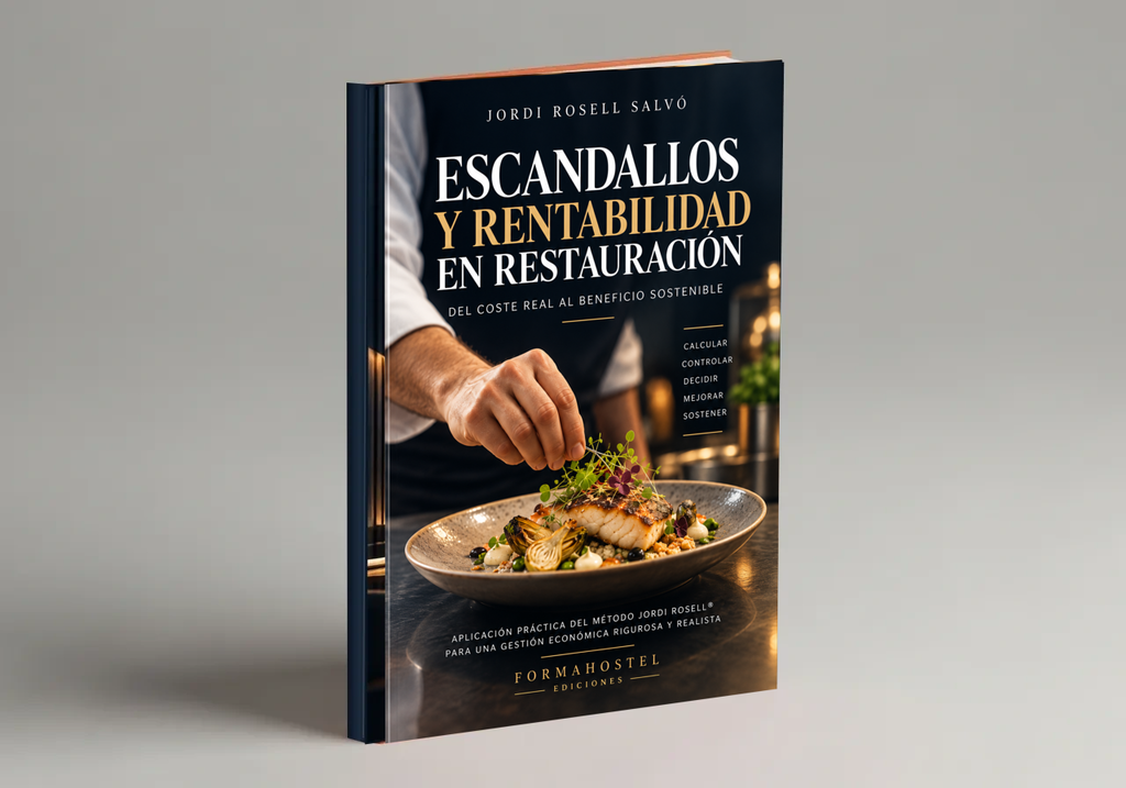Libro Escandallos y Rentabilidad en Restauración, de Jordi Rosell Salvó