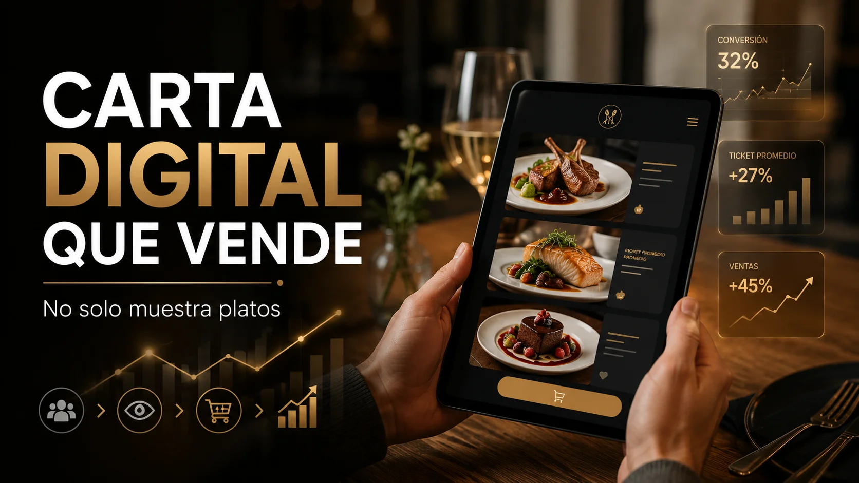 Curso de Cartas Digitales Inteligentes para Restaurantes: estrategias para vender más